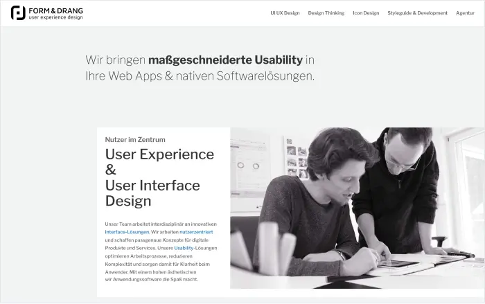 form&drang ux-design agentur
