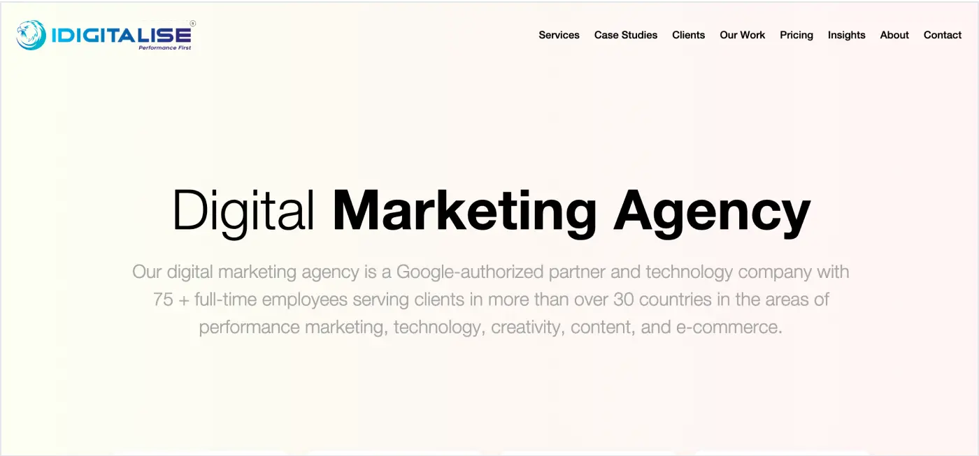 iDigitalise healthcare marketing agency