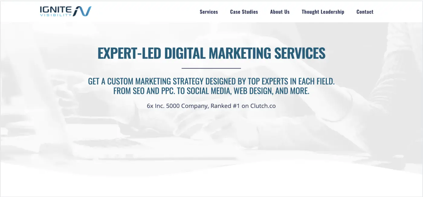 Ignite Visibility healthcare brand agency