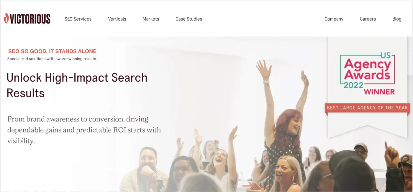 Victorious pharma advertising agency