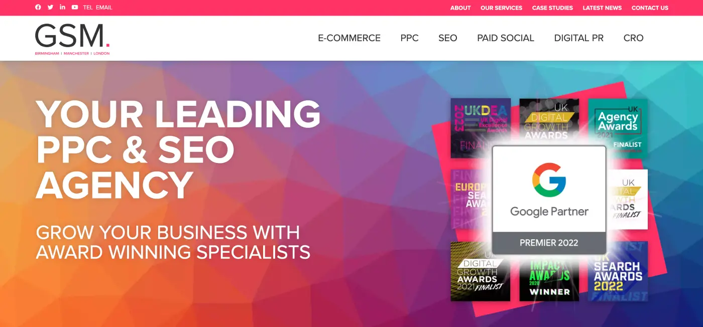 Global Search top digital agency in UK