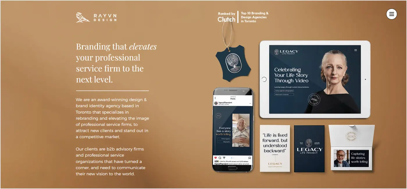 Rayvn Design marketing agency for property