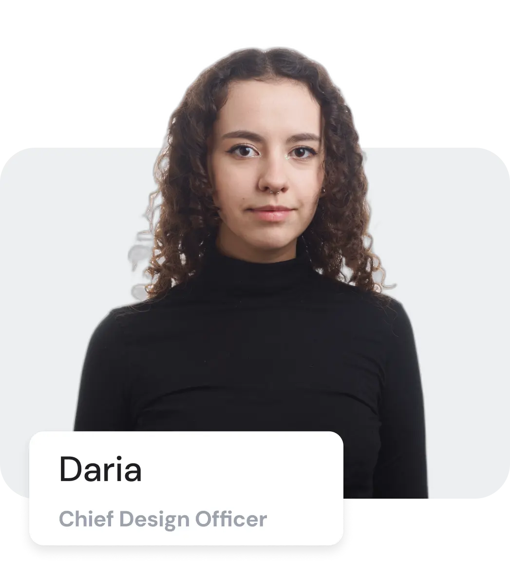 Daria - Chief Design Officer of XSeeding